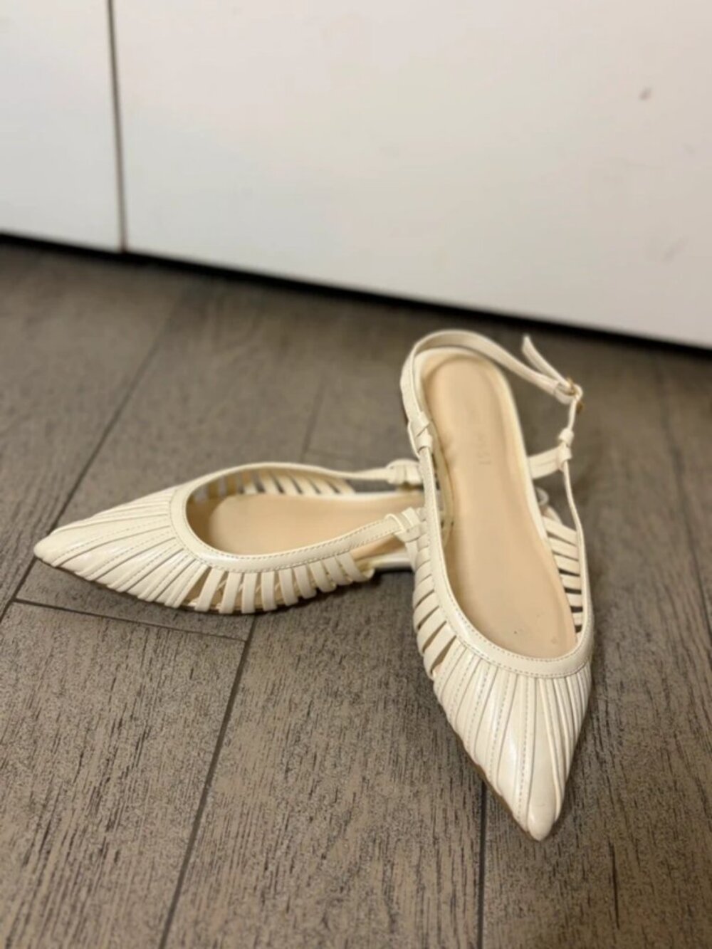 Nine West sling back flats